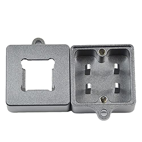 CUSROS Switch Opener ist einfach zu bedienen, weitgehend kompatibel, Mini 2-in-1 CNC Professioneller mechanischer Tastatur-Tastenkappenöffner, grau von CUSROS