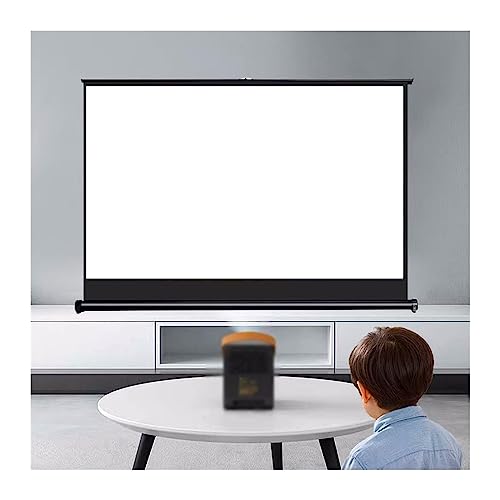 CUTPOIY Filmprojektor-Leinwand außen, Projektionsleinwand zum Herunterziehen, 50,8 cm, 101,6 cm, 101,6 cm, 127 cm, doppelseitige Video-Leinwand für Präsentation, Bildung, öffentliche Display CUTPOIY Filmprojektor-Leinwand außen, Projektionsleinwand zum Herunterziehen, 50,8 cm, 101,6 cm, 101,6 cm, 127 cm, doppelseitige Video-Leinwand für Präsentation, Bildung, öffentliche Display von CUTPOIY