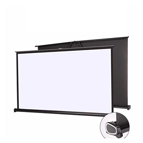 CUTPOIY Projektionsleinwand zum Herunterziehen, 4:3/16:9, faltbar, tragbar, 20/30/40/127 cm, Projektor-Leinwand für Zuhause, Party, Büro, Klassenzimmer, Kino, Theater, Präsentation, Bildung, 4:7,6 CUTPOIY Projektionsleinwand zum Herunterziehen, 4:3/16:9, faltbar, tragbar, 20/30/40/127 cm, Projektor-Leinwand für Zuhause, Party, Büro, Klassenzimmer, Kino, Theater, Präsentation, Bildung, 4:7,6 von CUTPOIY