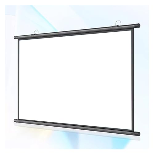 CUTPOIY Projektor-Leinwand zum Herunterziehen, tragbar, faltenfrei, Heimkino, Büro, Meeting, Schule, Lernbildschirm, Bild HD 4:3/16:9, einfach zu tragen/zu installieren, 40:22,9–152,4 cm CUTPOIY Projektor-Leinwand zum Herunterziehen, tragbar, faltenfrei, Heimkino, Büro, Meeting, Schule, Lernbildschirm, Bild HD 4:3/16:9, einfach zu tragen/zu installieren, 40:22,9–152,4 cm von CUTPOIY