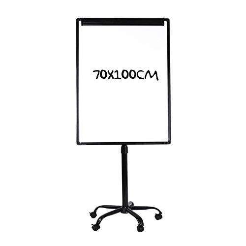 CUTPOIY Whiteboard, trocken abwischbar, Flipchart-Staffelei, höhenverstellbar, mobiler Präsentationsständer für Büro, Konferenzen, Training und Unterricht von CUTPOIY