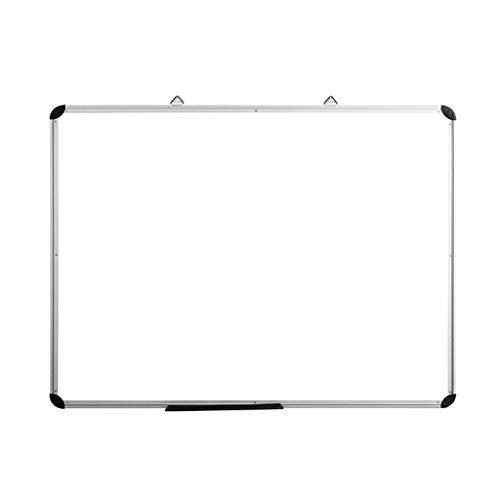 CUTPOIY Whiteboard magnetisches trockenes Wischerbrett, hängender doppelseitiger Aluminiumrahmen reibungsloses Schreiben, ideal für Bürokonferenzpräsentationen (Größe: 45 x 60 cm) (Silber 60 x 90 cm) von CUTPOIY
