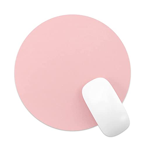 CUTTOW Mauspad Runde Office, Mauspad Gaming Mauspad PU Leder,Mousepad 250mm doppelte Farbefür, Wasserdichtes Rutschfestes Mousepad für PC, Computer und Laptop, Rosa, 25×25CM CUTTOW Mauspad Runde Office, Mauspad Gaming Mauspad PU Leder,Mousepad 250mm doppelte Farbefür, Wasserdichtes Rutschfestes Mousepad für PC, Computer und Laptop, Rosa, 25×25CM von CUTTOW