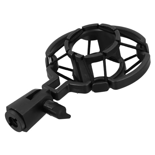 CVUTOVO 1Stück Mikrofon Shockmount aus Robustem Kunststoff Vibrations Halterung für Mikrofone Verstellbarer Mikrofonständer für Aufnahmen Bloggen und Professionelles CVUTOVO 1Stück Mikrofon Shockmount aus Robustem Kunststoff Vibrations Halterung für Mikrofone Verstellbarer Mikrofonständer für Aufnahmen Bloggen und Professionelles von CVUTOVO