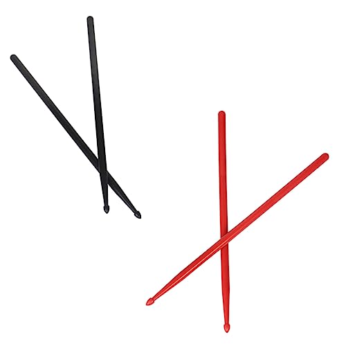 CVUTOVO 2Paare Musik Drumsticks Rot und Professionelle Trommelstöcke aus Strapazierfähigem für Anfänger für Trommel Lernende und Percussion Übungen CVUTOVO 2Paare Musik Drumsticks Rot und Professionelle Trommelstöcke aus Strapazierfähigem für Anfänger für Trommel Lernende und Percussion Übungen von CVUTOVO