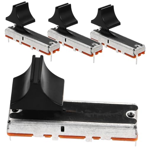 CVUTOVO 4Stücke Lineares Potentiometer Schieberegler Ersatzwerkzeug für Dj Mischpulte und Audiokontrolle Robustes Material Ergonomisches Design für Einfache Handhabung CVUTOVO 4Stücke Lineares Potentiometer Schieberegler Ersatzwerkzeug für Dj Mischpulte und Audiokontrolle Robustes Material Ergonomisches Design für Einfache Handhabung von CVUTOVO