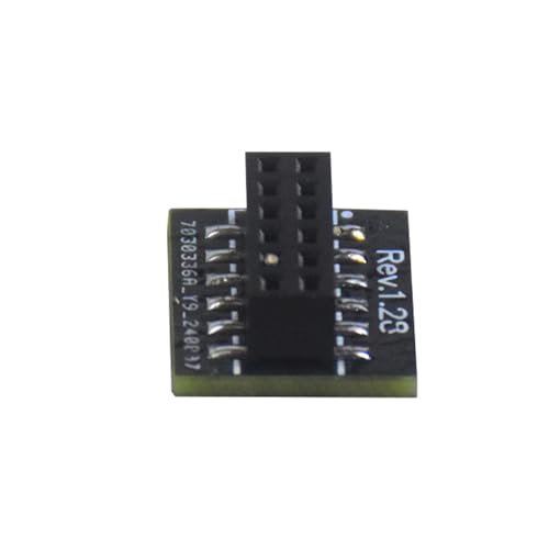 CVZQTE TPM 2.0 Verschlüsselung Sicherheitsmodul Remote Card 12Pin SPI TPM 2.0 Für Motherboards von CVZQTE