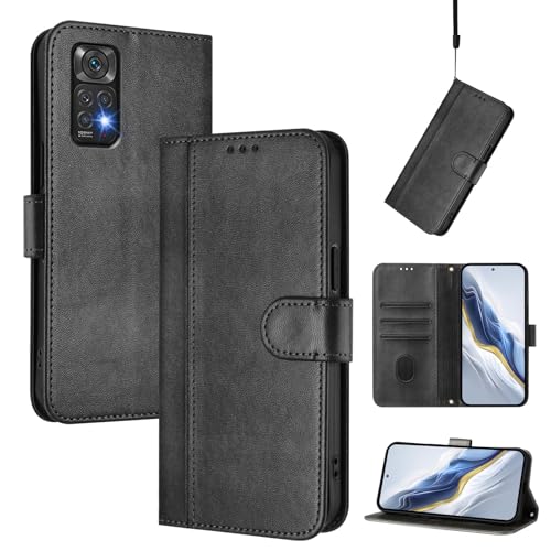 CWEIYUSHU Cover Kompatibel mit Redmi Note 11S 4G,Kompatibel mit Redmi Note 11 4G / 12S Kartenschlitz Brieftasche Lanyard Handytasche Black CWEIYUSHU Cover Kompatibel mit Redmi Note 11S 4G,Kompatibel mit Redmi Note 11 4G / 12S Kartenschlitz Brieftasche Lanyard Handytasche Black von CWEIYUSHU
