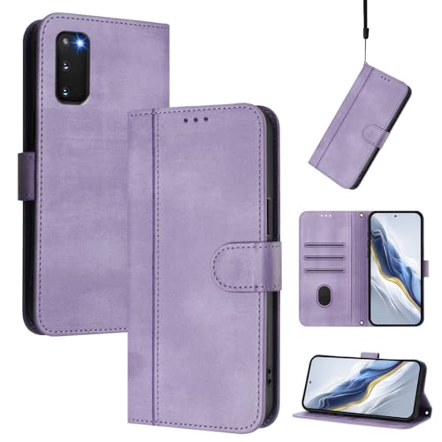 CWEIYUSHU Cover Kompatibel mit Samsung Galaxy S20 FE 5G,Kompatibel mit Samsung Galaxy S20 Lite Kartenschlitz Brieftasche Lanyard Handytasche Purple CWEIYUSHU Cover Kompatibel mit Samsung Galaxy S20 FE 5G,Kompatibel mit Samsung Galaxy S20 Lite Kartenschlitz Brieftasche Lanyard Handytasche Purple von CWEIYUSHU