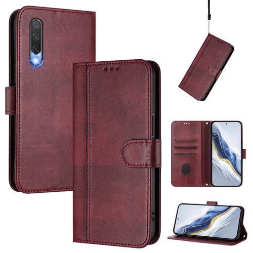 CWEIYUSHU Cover Kompatibel mit Xiaomi Mi CC9,Kompatibel mit Xiaomi Mi 9 Lite Kartenschlitz Brieftasche Lanyard Handytasche Red CWEIYUSHU Cover Kompatibel mit Xiaomi Mi CC9,Kompatibel mit Xiaomi Mi 9 Lite Kartenschlitz Brieftasche Lanyard Handytasche Red von CWEIYUSHU