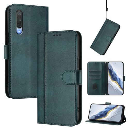 CWEIYUSHU Cover Kompatibel mit Xiaomi Mi CC9e,Kompatibel mit Xiaomi Mi A3 Kartenschlitz Brieftasche Lanyard Handytasche Green CWEIYUSHU Cover Kompatibel mit Xiaomi Mi CC9e,Kompatibel mit Xiaomi Mi A3 Kartenschlitz Brieftasche Lanyard Handytasche Green von CWEIYUSHU