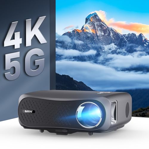 4K Smart Tageslicht Sichtbar Beamer 5G WiFi Bluetooth,1250 ANSI Lumen Nativ 1080P HD Outdoor Film Beamer, Android TV Kabellos Beamer mit Apps 4D Keystone, Zoom, Heimkino Spiele 200“, Decke 4K Smart Tageslicht Sichtbar Beamer 5G WiFi Bluetooth,1250 ANSI Lumen Nativ 1080P HD Outdoor Film Beamer, Android TV Kabellos Beamer mit Apps 4D Keystone, Zoom, Heimkino Spiele 200“, Decke von CWEUG