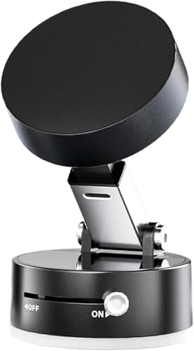 CWMQA Auto Magnetische Handyhalterung für Edge 2021(5seats),360° Drehbarer Verstellbarem Teleskoparm Universal Magnethalterung Handy,A/Black von CWMQA