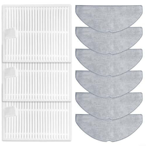 CWOQOCW Filter-Mopp-Pad für Lubluelu für L20, Ersatz-HEPA-Filter-Mopp-Pad für Honiture V8 Pro Roboter-Staubsauger, effektive Filtration CWOQOCW Filter-Mopp-Pad für Lubluelu für L20, Ersatz-HEPA-Filter-Mopp-Pad für Honiture V8 Pro Roboter-Staubsauger, effektive Filtration von CWOQOCW