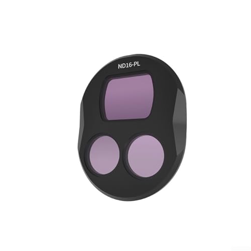 CWOQOCW Kamera-Objektivfilter-Set mit ND8PL ND16PL ND32PL ND64PL für DJI Mavic4 Pro Neutraldichte-Polarisationsfilter für Luftfotografie (ND16PL) von CWOQOCW