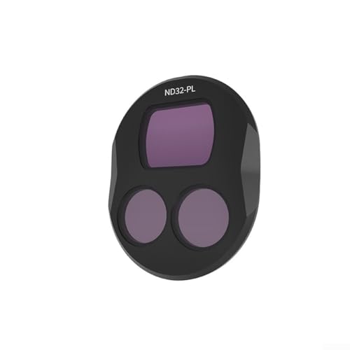 CWOQOCW Kamera-Objektivfilter-Set mit ND8PL ND16PL ND32PL ND64PL für DJI Mavic4 Pro Neutraldichte-Polarisationsfilter für Luftfotografie (ND32PL) von CWOQOCW