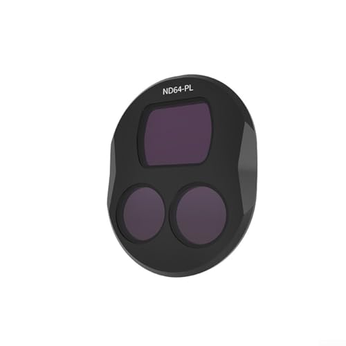 CWOQOCW Kamera-Objektivfilter-Set mit ND8PL ND16PL ND32PL ND64PL für DJI Mavic4 Pro Neutraldichte-Polarisationsfilter für Luftfotografie (ND64PL) von CWOQOCW