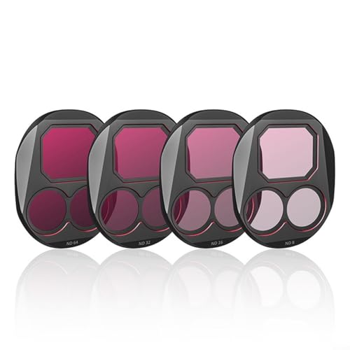CWOQOCW Professionelles ND-Filter-Set für DJI 4 Pro Kameraobjektiv, optisches Glas, Graufilter ND8, ND16, ND32, ND64 CWOQOCW Professionelles ND-Filter-Set für DJI 4 Pro Kameraobjektiv, optisches Glas, Graufilter ND8, ND16, ND32, ND64 von CWOQOCW