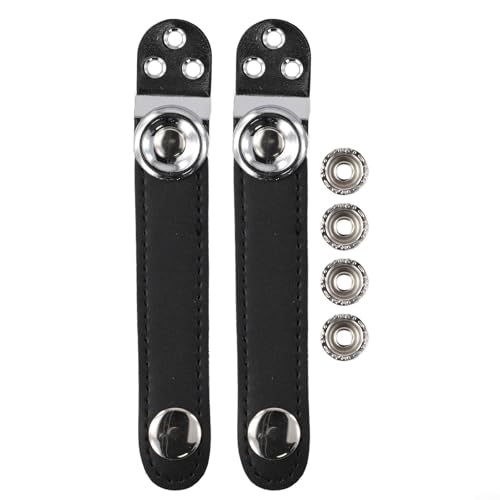 Premium Akkordeon-Balggurtsystem aus PU-Leder, ideale Passform für Ihr Instrument, komplett mit allen notwendigen Komponenten (8,4 cm) von CWOQOCW