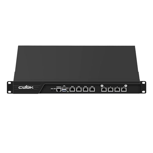 CWWK 1U N200 Firewall Appliance Rackmount PC, 8 Ports i226-V 2.5GbE LAN, 19” Rack Firewall Hardware, U2 OPNsense Homelab Server DDR5 32GB RAM 1TB SSD, Mini-PCIE, SIM Slot, AES-NI CWWK 1U N200 Firewall Appliance Rackmount PC, 8 Ports i226-V 2.5GbE LAN, 19” Rack Firewall Hardware, U2 OPNsense Homelab Server DDR5 32GB RAM 1TB SSD, Mini-PCIE, SIM Slot, AES-NI von CWWK