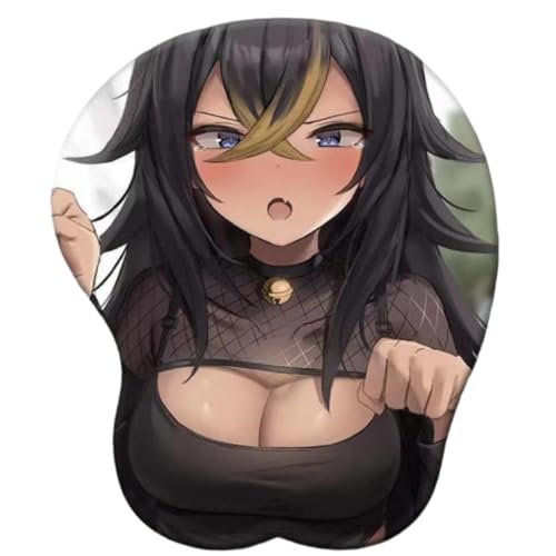 Anime Dehya 3D Mauspad mit Handgelenkauflage Gaming Mauspads Rutschfestes Mauspad 3D Mauspads 3D Ergonomisches Mauspad（Dehya）(Size:2) von CWXKGL