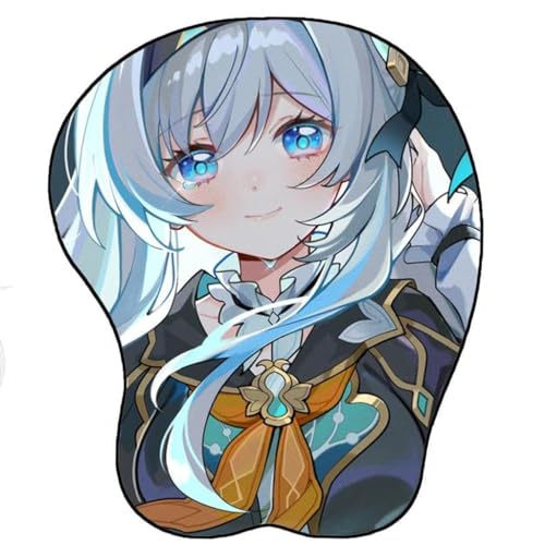 Anime Honkai Star Rail Firefly 3D Mauspad mit Handgelenkauflage Gaming Mauspads Rutschfestes Mauspad 3D Mauspads 3D Ergonomisches Mauspad（Firefly）(Size:3) von CWXKGL