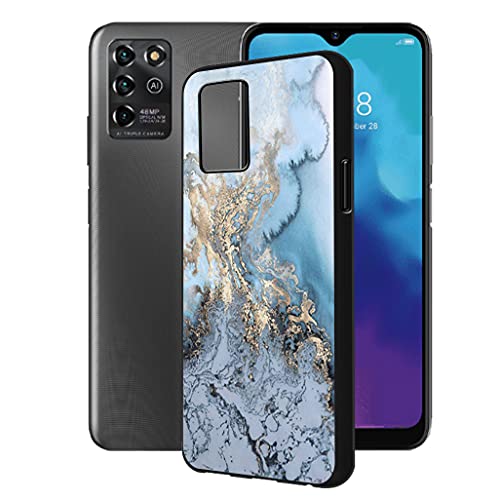 CXKJ Hülle für Zte Blade V30 Vita (6.82 Zoll) Silikon Hülle, Schwarz Silikon TPU Weiche Ultra-dünne Schutzhülle Stoßfest Fallschutz Bumper Case Stylische Handyhülle - B11 von CXKJ