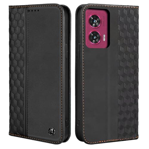 CXTCASE Handyhülle für Motorola Edge 50 Fusion Hülle, Lederhülle Flip Case für Motorola Edge 50 Fusion, PU Leder Stoßfeste Magnetische Schutzhülle Tasche für Motorola Edge 50 Fusion, Schwarz CXTCASE Handyhülle für Motorola Edge 50 Fusion Hülle, Lederhülle Flip Case für Motorola Edge 50 Fusion, PU Leder Stoßfeste Magnetische Schutzhülle Tasche für Motorola Edge 50 Fusion, Schwarz von CXTcase