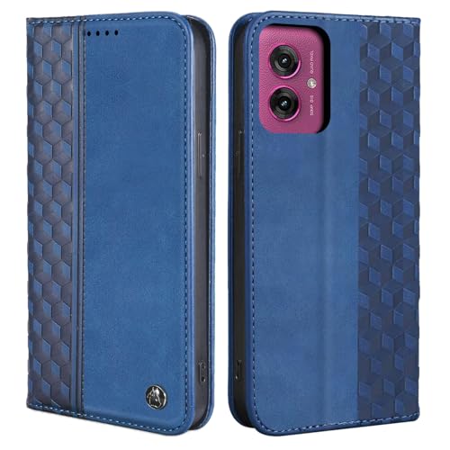 CXTcase Handyhülle für Motorola Moto G55 Hülle, Lederhülle Flip Case für Motorola Moto G55, PU Leder Stoßfeste Magnetische Schutzhülle Tasche für Motorola Moto G55, Blau CXTcase Handyhülle für Motorola Moto G55 Hülle, Lederhülle Flip Case für Motorola Moto G55, PU Leder Stoßfeste Magnetische Schutzhülle Tasche für Motorola Moto G55, Blau von CXTcase