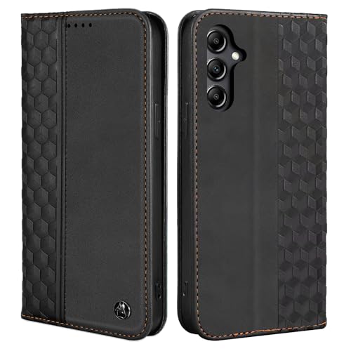 CXTcase Handyhülle für Samsung Galaxy A15 Hülle, PU Lederhülle Galaxy A15 Flip Case mit Kartenfach, 360°-Schutz, weiche Textur und präzise Ausschnitte, Schutzhülle Tasche für Samsung A15, Schwarz CXTcase Handyhülle für Samsung Galaxy A15 Hülle, PU Lederhülle Galaxy A15 Flip Case mit Kartenfach, 360°-Schutz, weiche Textur und präzise Ausschnitte, Schutzhülle Tasche für Samsung A15, Schwarz von CXTcase