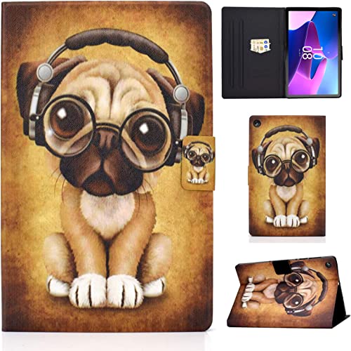 CXTCASE Hülle für Lenovo Tab M10 (3rd Gen) 10,1 Zoll 2022 TB328, Schutzhülle Cover Case mit Standfunktion für Lenovo Tab M10 Gen 3, Shar-Pei-Hund von CXTcase
