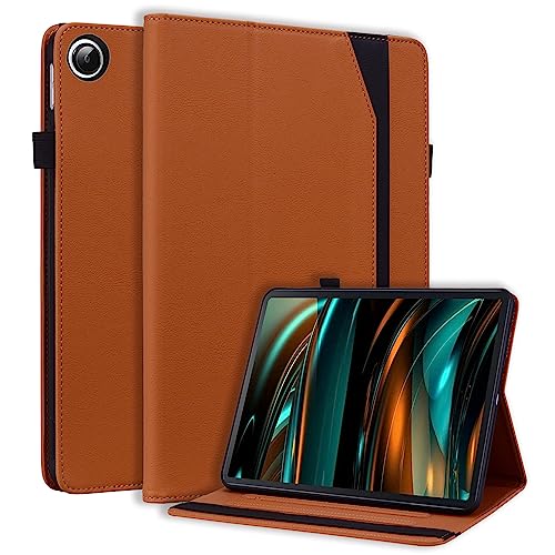 CXTCASE Hülle für Samsung Galaxy Tab A8 2021/2022 10.5 Zoll,Intelligent Tablet Schutzhülle mit Ständer Funktion und Auto Schlafen/Wachen für Samsung Galaxy Tab A8 2021 (SM-X200/X205/X207),Braun von CXTcase