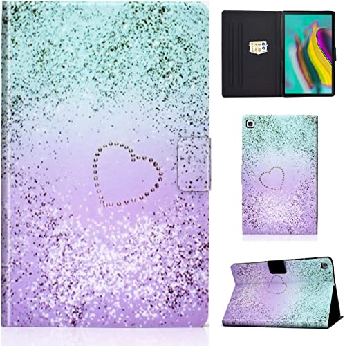 CXTCASE Hülle für Samsung Galaxy Tab S5e 10.5 Zoll 2019(SM-T720/T725), Schutzhülle Cover Case mit Standfunktion für Samsung Galaxy Tab S5e 10.5 Zoll 2019(SM-T720/T725), Liebe von CXTcase