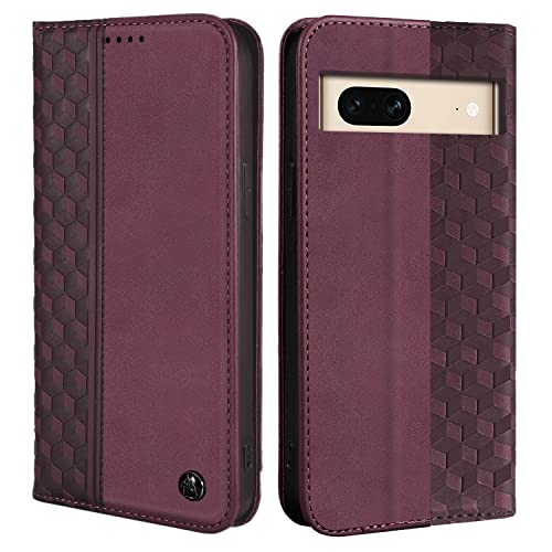 CXTCASE Handyhülle für Google Pixel 7a Hülle, Lederhülle Flip Case für Google Pixel 7a, PU Leder Stoßfeste Magnetische Schutzhülle Tasche für Google Pixel 7a, Weinrot CXTCASE Handyhülle für Google Pixel 7a Hülle, Lederhülle Flip Case für Google Pixel 7a, PU Leder Stoßfeste Magnetische Schutzhülle Tasche für Google Pixel 7a, Weinrot von CXTcase
