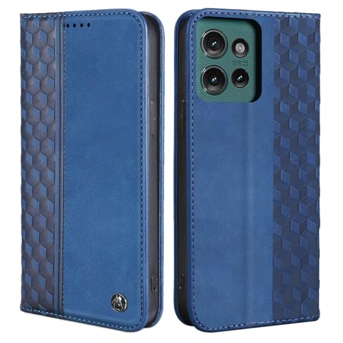 CXTCASE Handyhülle für Motorola Edge 50 Hülle, Lederhülle Flip Case für Motorola Edge 50, PU Leder Stoßfeste Magnetische Schutzhülle Tasche für Motorola Edge 50, Blau CXTCASE Handyhülle für Motorola Edge 50 Hülle, Lederhülle Flip Case für Motorola Edge 50, PU Leder Stoßfeste Magnetische Schutzhülle Tasche für Motorola Edge 50, Blau von CXTcase