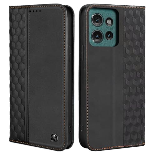 CXTCASE Handyhülle für Motorola Edge 50 Hülle, Lederhülle Flip Case für Motorola Edge 50, PU Leder Stoßfeste Magnetische Schutzhülle Tasche für Motorola Edge 50, Schwarz CXTCASE Handyhülle für Motorola Edge 50 Hülle, Lederhülle Flip Case für Motorola Edge 50, PU Leder Stoßfeste Magnetische Schutzhülle Tasche für Motorola Edge 50, Schwarz von CXTcase