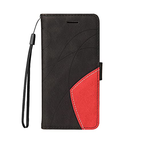 CXTcase Handyhülle für Samsung Galaxy S10,Flip PU Hülle Samsung Galaxy S10 Cover Case,Modisch Flip Samsung Galaxy S10 Handytasche Schutzhülle Hülle,Hülle Kompatibel mit Samsung Galaxy S10,Schwarz von CXTcase