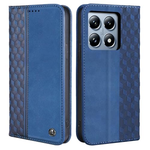 CXTCASE Handyhülle für Xiaomi 14T Pro Hülle, Lederhülle Flip Case für Xiaomi 14T Pro, PU Leder Stoßfeste Magnetische Schutzhülle Tasche für Xiaomi 14T Pro, Blau CXTCASE Handyhülle für Xiaomi 14T Pro Hülle, Lederhülle Flip Case für Xiaomi 14T Pro, PU Leder Stoßfeste Magnetische Schutzhülle Tasche für Xiaomi 14T Pro, Blau von CXTcase