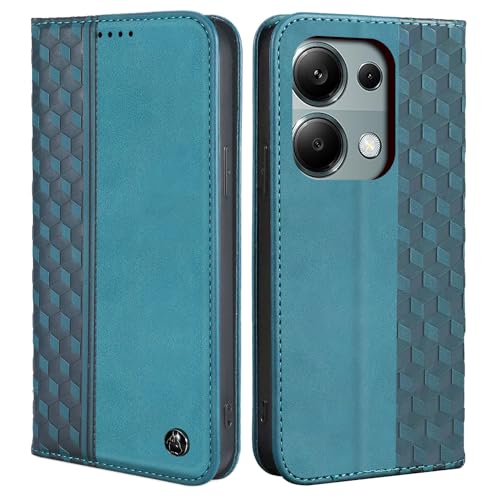 CXTcase Handyhülle für Xiaomi Redmi Note 13 Pro 4G Hülle, Lederhülle Flip Case für Xiaomi Redmi Note 13 Pro 4G, PU Leder Stoßfeste Magnetische Schutzhülle Tasche für Redmi Note 13 Pro 4G, Grün von CXTcase