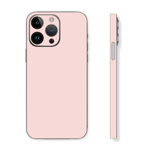 Skin Wrap für iPhone 15 Pro, rosa Handy-Aufkleber für iPhone 15 Pro Max, Schutzfolie für iPhone 15 Rückseite, Kamera, Rahmen, nicht Handyhülle (15 Pro Aufkleber) von CXWITHY