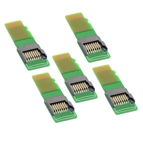 CY 5 Stück/Los Micro SD TF Speicherkarten-Kit Stecker auf Buchse Verlängerungsadapter Extender PCBA Reader für Autotelefon (TF * 5 Stück) von CY