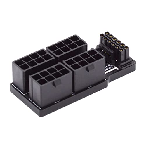 CY ATX3.0 PCI-E 5.0 Power Modular 12VHPWR Adapter auf Vier ATX 8P abwärts gewinkelte 90 Grad für 4080 4090 5090TI 16Pin 12+4P Grafikkarte CY ATX3.0 PCI-E 5.0 Power Modular 12VHPWR Adapter auf Vier ATX 8P abwärts gewinkelte 90 Grad für 4080 4090 5090TI 16Pin 12+4P Grafikkarte von CY