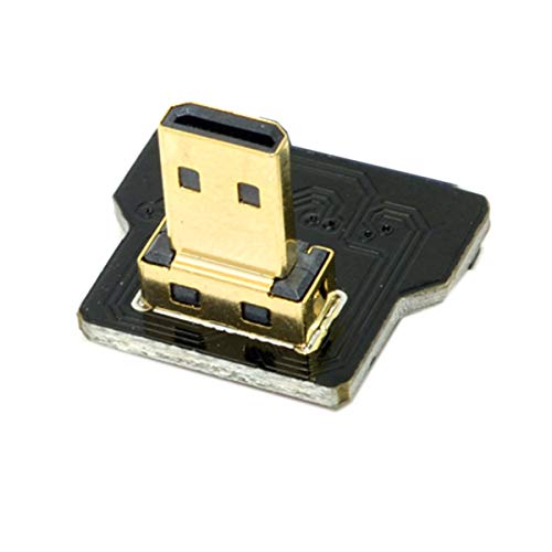 CY CYFPVHDMI Micro HDMI Typ D Mann nach unten gewinkelt 90 Grad für FPV HDTV Multicopter Luftfotografie von CY