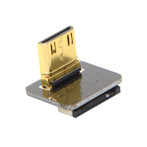 CY CYFPVHDMI Mini HDMI Typ C Stecker unten abgewinkelt 90 Grad für FPV HDTV Multicopter Luftfotografie von CY