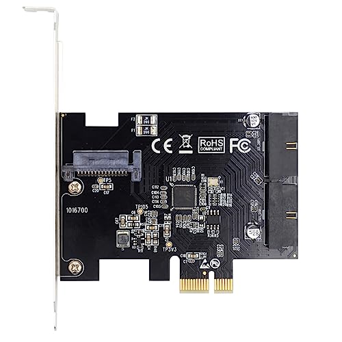 CY Karte 5Gbps 19Pin 20Pin USB 3.0 Frontpanel Header auf PCI-E 1X Express Adapter für Computer Motherboard von CY