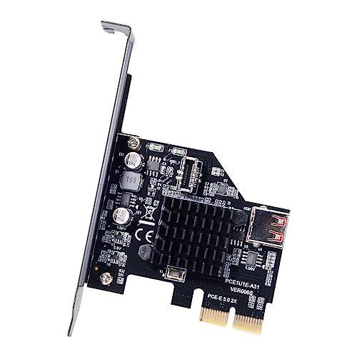 CY Karte USB 3.1 10 Gbit/s Frontpanel Typ E Buchse & USB 2.0 480 Mbps zu PCI-E Express Adapter für Motherboard von CY