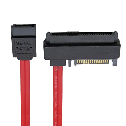 CY SAS-Kabel SFF-8482 SAS 29-polig auf SATA 22-polige Festplattenlaufwerk-Verlängerungskabel mit 15-poligem SATA-Stromanschluss von CY