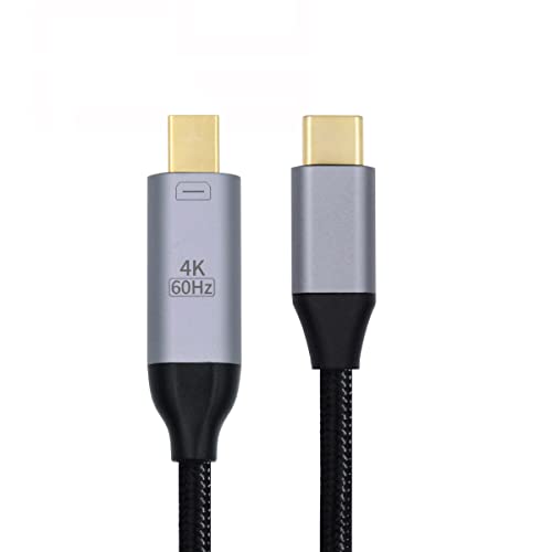 CY Typ-C-Videokabel, USB 3.1, USB-C auf Mini-DP, Displayport, unterstützt 4K, 60 Hz, Kabel, 1,8 m, für Monitor, Laptop, HDTV CY Typ-C-Videokabel, USB 3.1, USB-C auf Mini-DP, Displayport, unterstützt 4K, 60 Hz, Kabel, 1,8 m, für Monitor, Laptop, HDTV von CY
