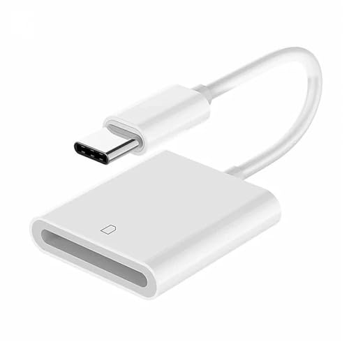 CY USB 2.0 Typ C USB-C auf Standard SD SDXC SDHC Kartenleser Adapter kompatibel mit Mac Laptop Tablet Handy von CY