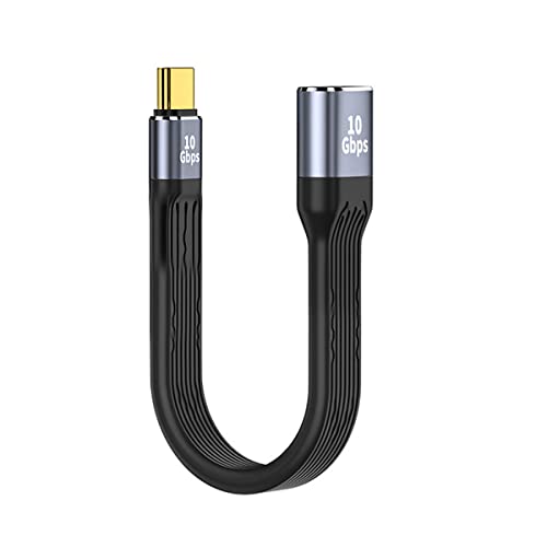 CY USB 3.1 Typ C Stecker Host auf USB 3.0 Typ AF OTG Flach Slim FPC Datenkabel 13 cm für Laptop Handy von CY